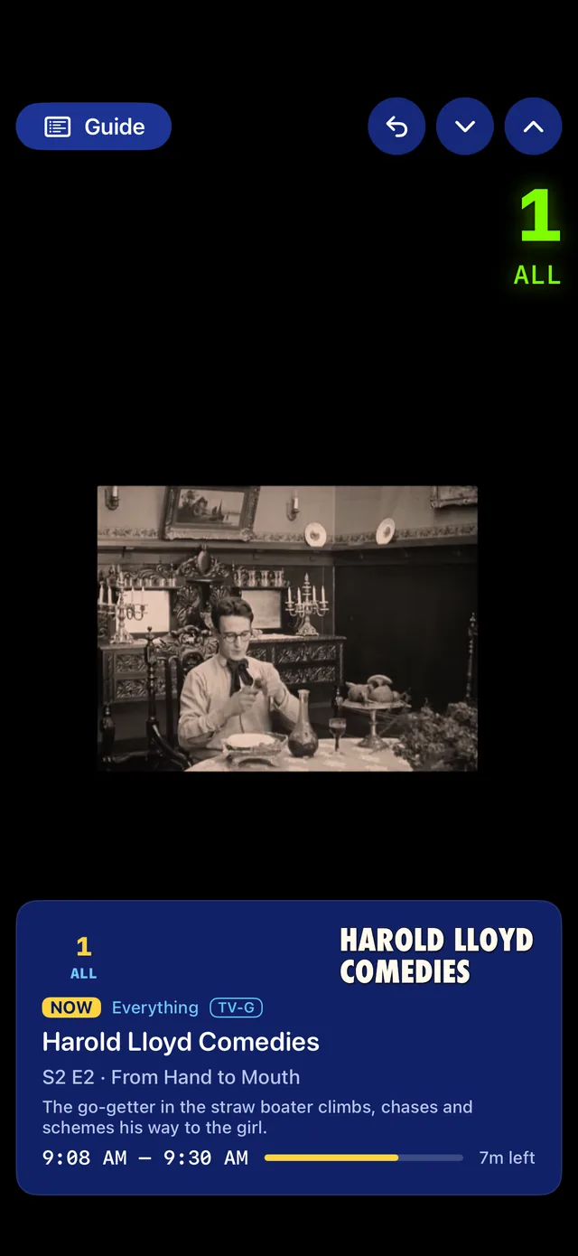 Watching on iPhone