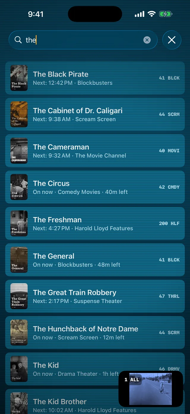 Search on iPhone